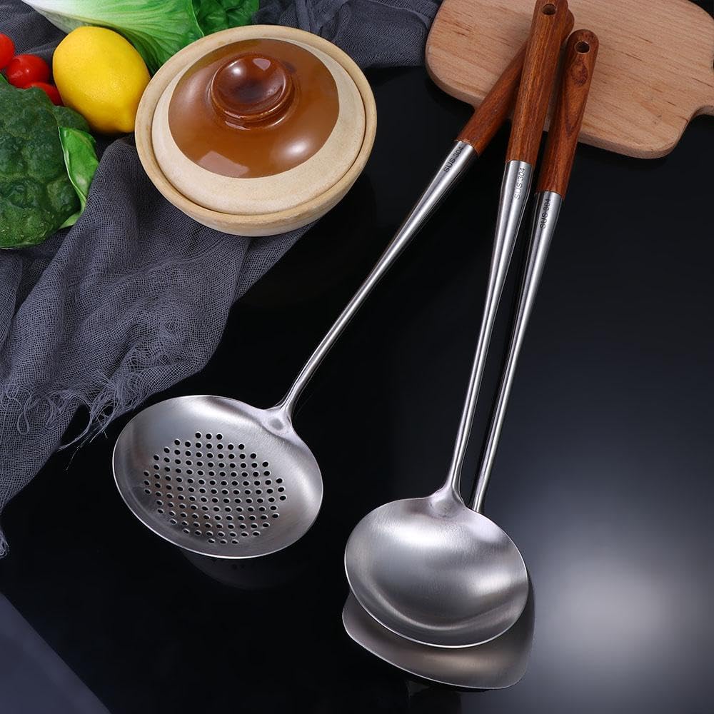 Stainless Steel Cooking Spoon - Techmanistan in Pakistan