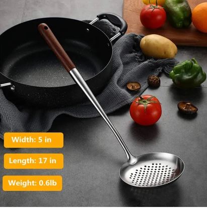 Stainless Steel Cooking Spoon - Techmanistan in Pakistan