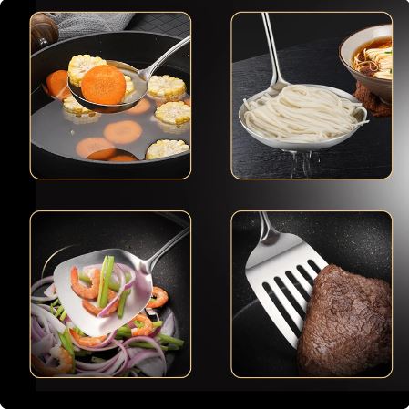 Stainless Steel Cooking Spoon - Techmanistan in Pakistan