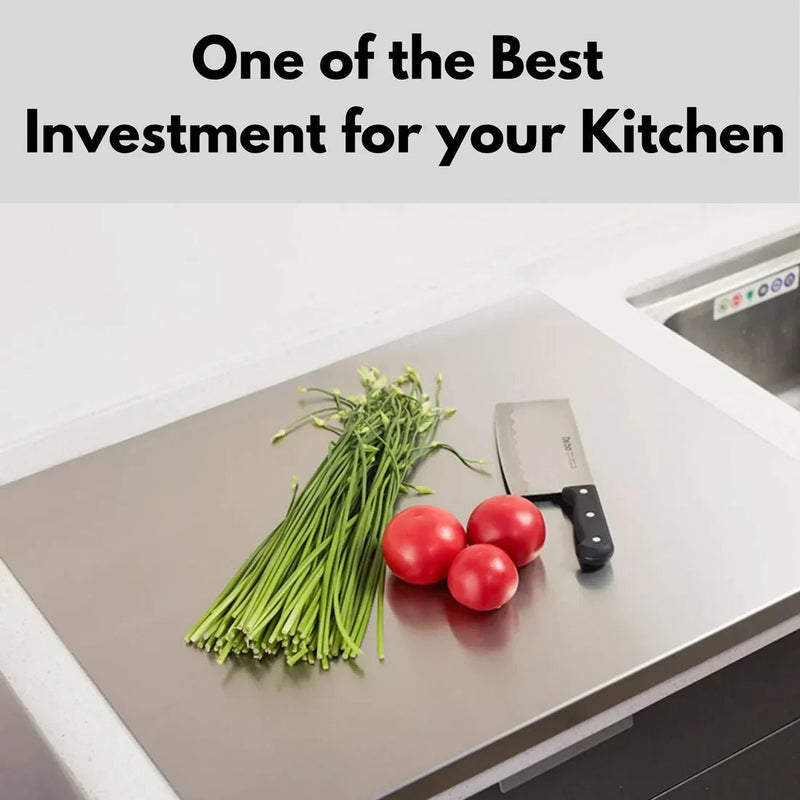 Stainless Steel Cutting Board - Techmanistan in Pakistan