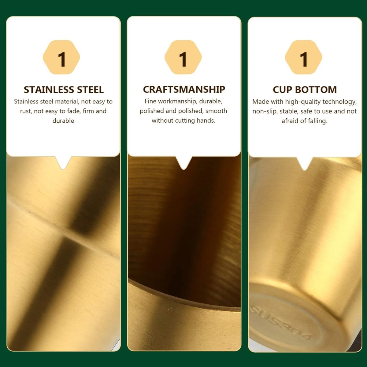 Stainless Steel Drinking Cup, Coffee Tumbler - Techmanistan in Pakistan