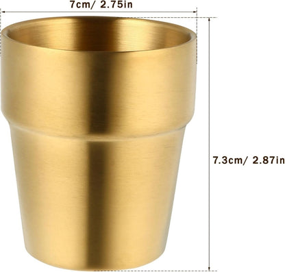Stainless Steel Drinking Cup, Coffee Tumbler - Techmanistan in Pakistan
