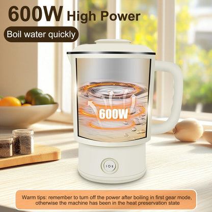 Stainless Steel Electric Kettle 800ml - Techmanistan in Pakistan