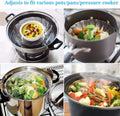 Stainless Steel Folding Collapsible Steamer Basket - Techmanistan in Pakistan