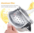 Stainless Steel Fruit Press, Stainless Steel Manual Juicer Fruit Hand Juicer, Heavy Duty Handheld Juice Extractor, Fruit Squeezer, Handheld Juicer, Fryer - Techmanistan in Pakistan