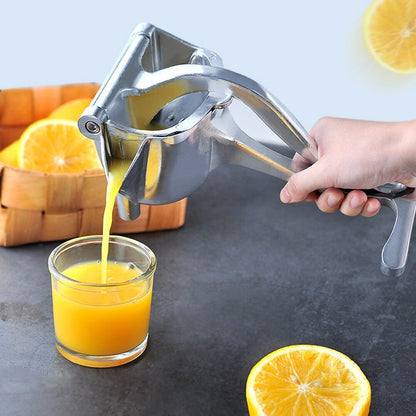 Stainless Steel Fruit Press, Stainless Steel Manual Juicer Fruit Hand Juicer, Heavy Duty Handheld Juice Extractor, Fruit Squeezer, Handheld Juicer, Fryer - Techmanistan in Pakistan