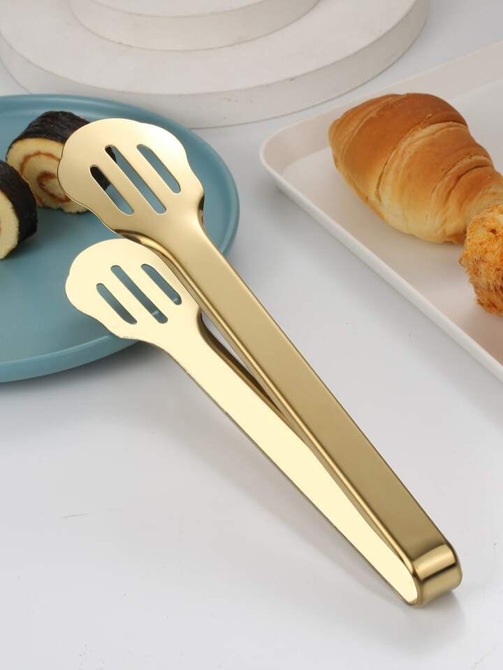 Stainless Steel Frying Oil Straining Salad Tong - Techmanistan in Pakistan