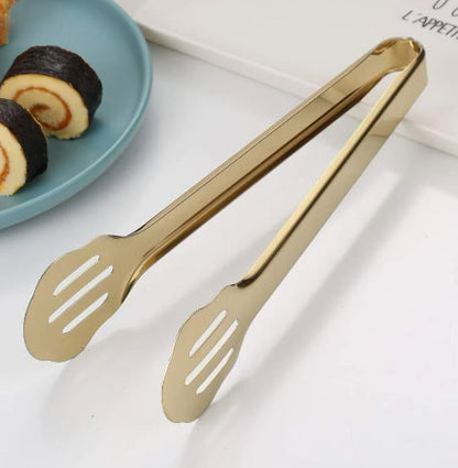 Stainless Steel Frying Oil Straining Salad Tong - Techmanistan in Pakistan