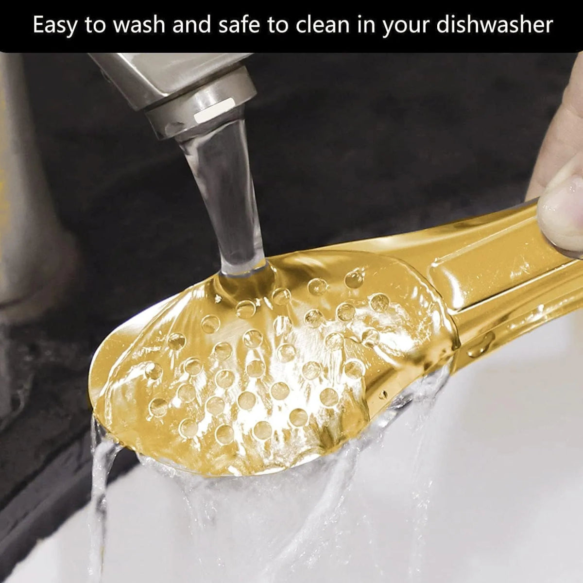 Stainless Steel Frying Oil Straining Tong - Techmanistan in Pakistan