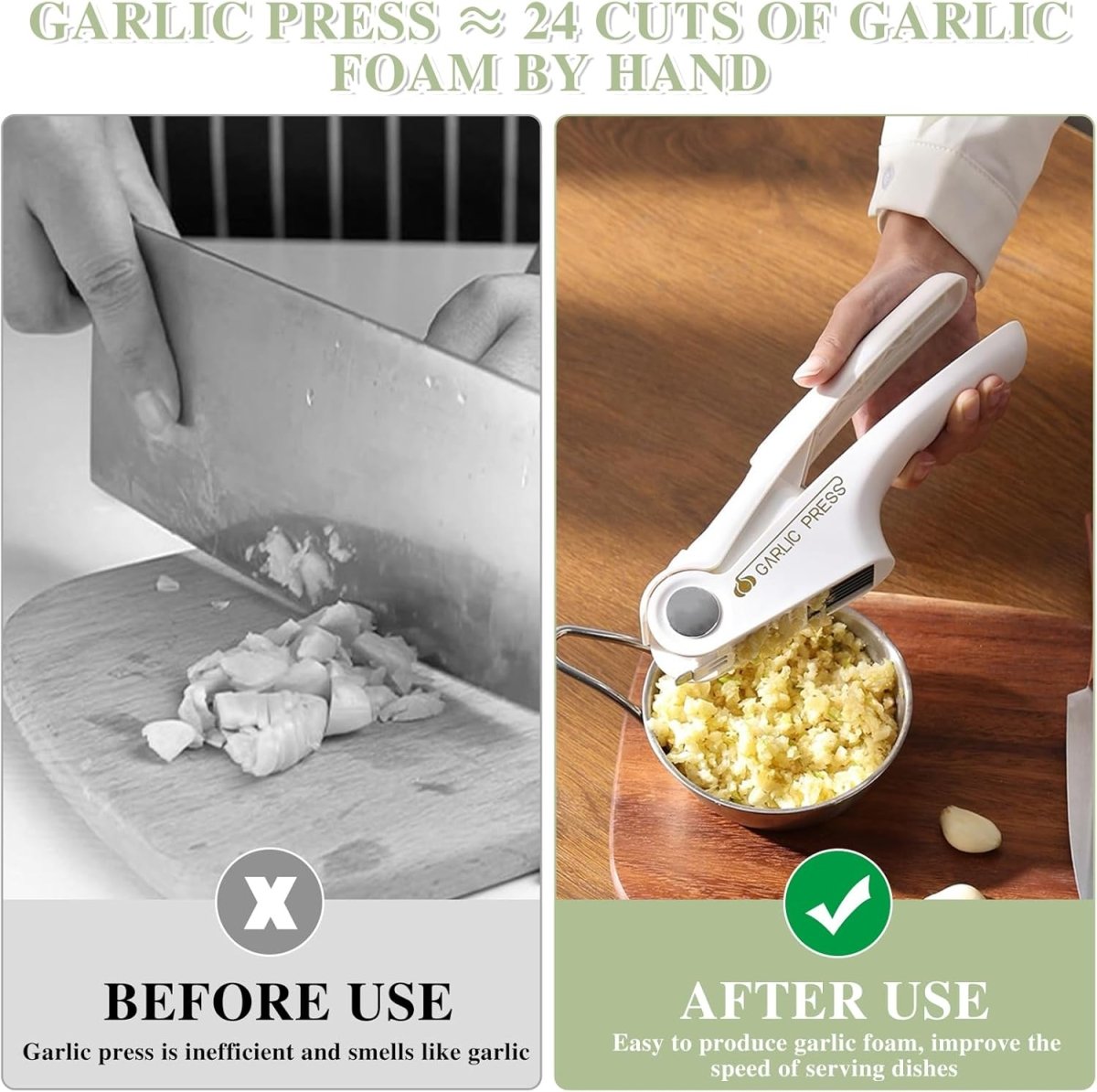 Stainless Steel Ginger & Garlic Hand Press Mincer - Techmanistan in Pakistan