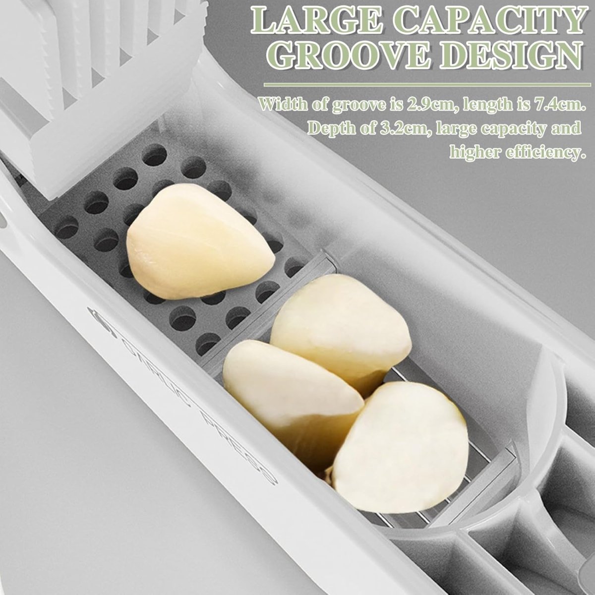 Stainless Steel Ginger & Garlic Hand Press Mincer - Techmanistan in Pakistan