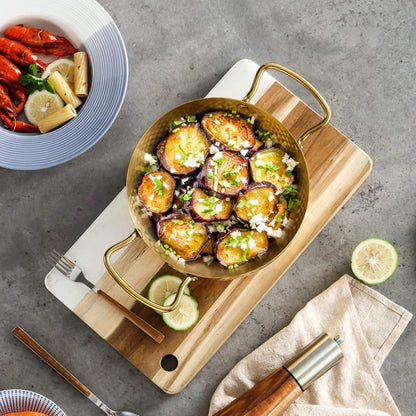 Stainless Steel Hammer Pattern Korean Pot - Techmanistan in Pakistan