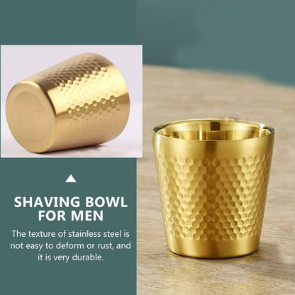 Stainless Steel Hammered Texture Golden Glass - Techmanistan in Pakistan