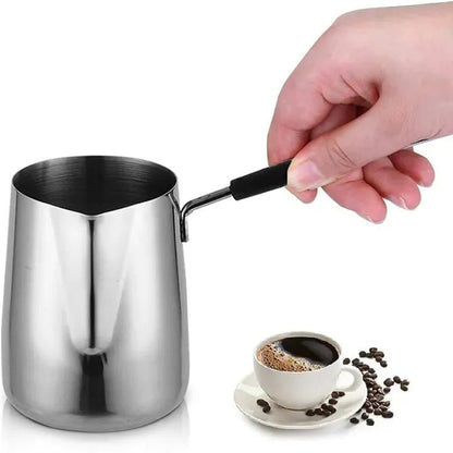 Stainless Steel Milk Foam Pitcher, Frother Pan - Techmanistan in Pakistan