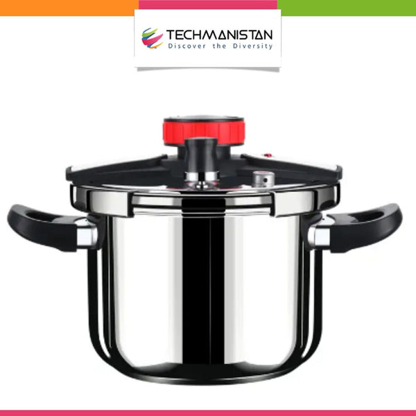 Pressure Cooker New Design - 304 Stainless Steel, 4L to 12L