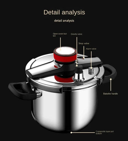 Stainless Steel Pressure Cooker - Techmanistan in Pakistan