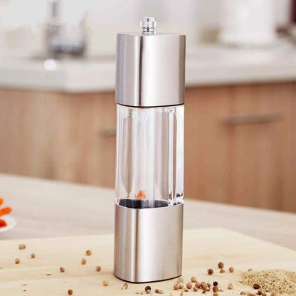 Stainless Steel Salt and Pepper Mill Grinder (1 Piece) - Techmanistan in Pakistan