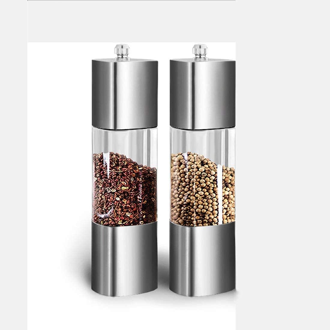 Stainless Steel Salt and Pepper Mill Grinder (1 Piece) - Techmanistan in Pakistan