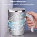 Stainless Steel Self Stirring Mug - Techmanistan in Pakistan