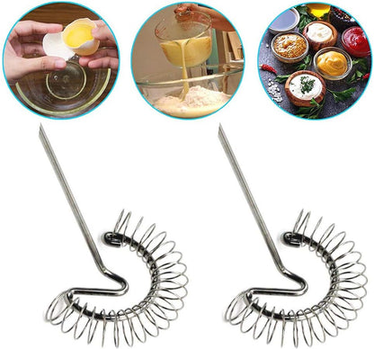 Stainless Steel Spring Whisk - Techmanistan in Pakistan