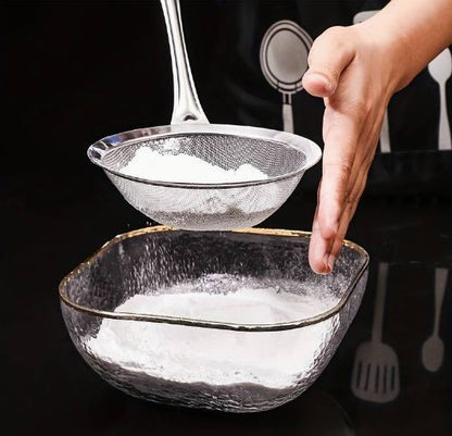 Stainless Steel Strainer Ladle Fried Food Oil Strainer - Techmanistan in Pakistan