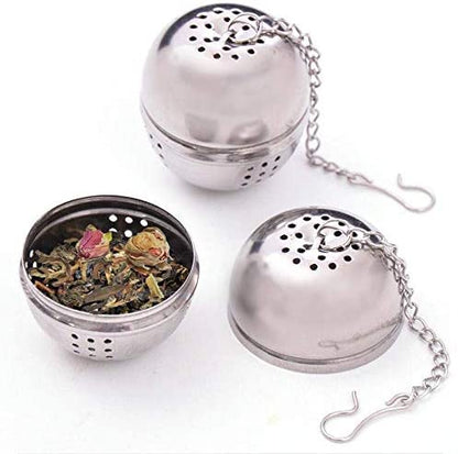Stainless Steel Tea Infuser With Hanging Chain - Techmanistan in Pakistan