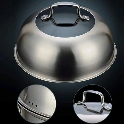 Stainless Steel Three Layers Steamer Pot With Glass Lid - Techmanistan in Pakistan