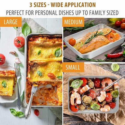 Stainless Steel Toaster Oven Baking Pan - Techmanistan in Pakistan