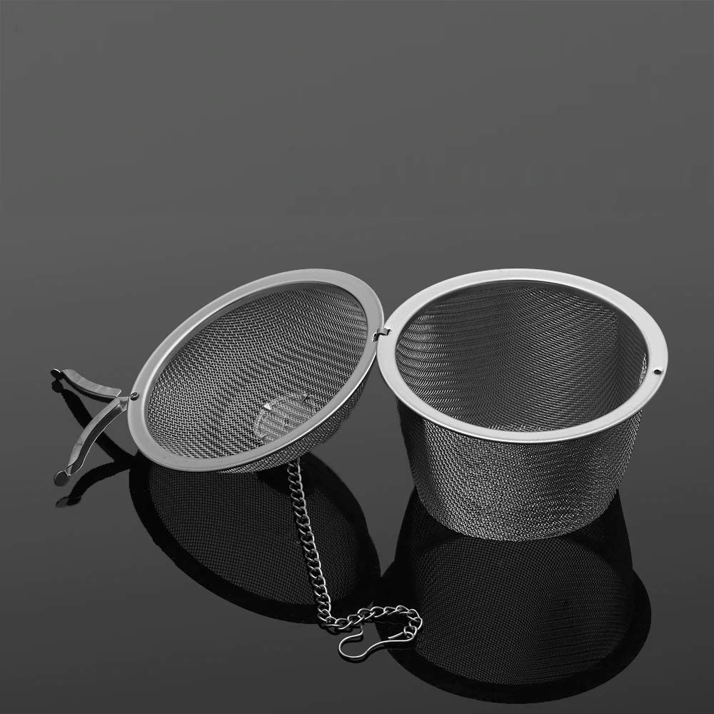 Stainless Steel Twist Lock Mesh Tea Infuser - Techmanistan in Pakistan