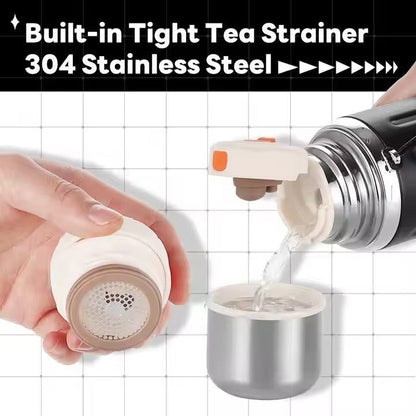 Stainless Steel Water Bottle Vacuum Flask (800ml) - Techmanistan in Pakistan