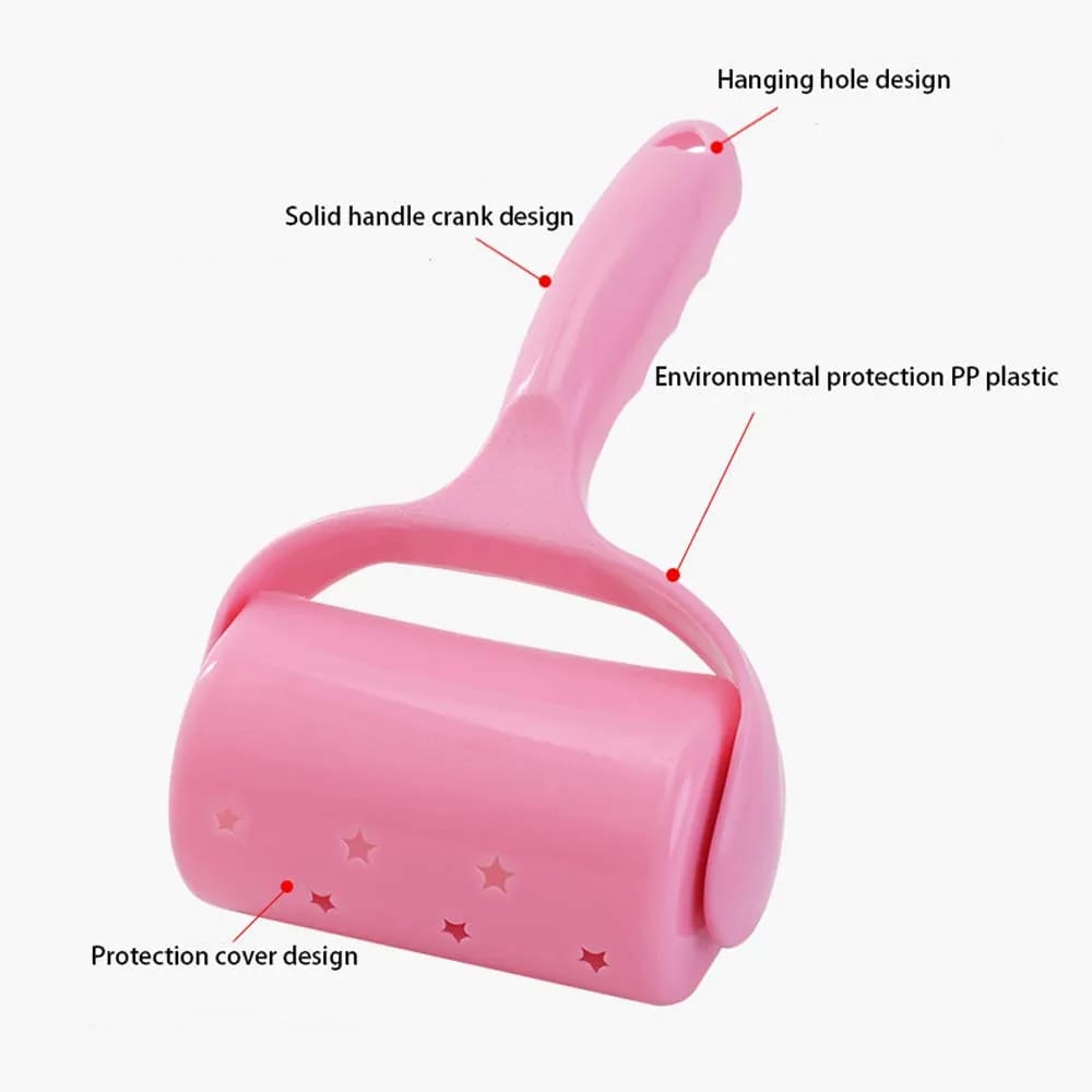 Tearable Clothes Lint Remover Roller Brush - Techmanistan in Pakistan