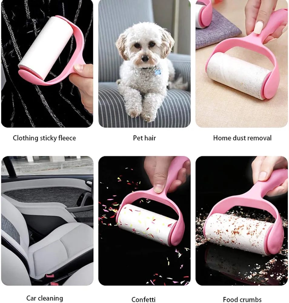 Tearable Clothes Lint Remover Roller Brush - Techmanistan in Pakistan
