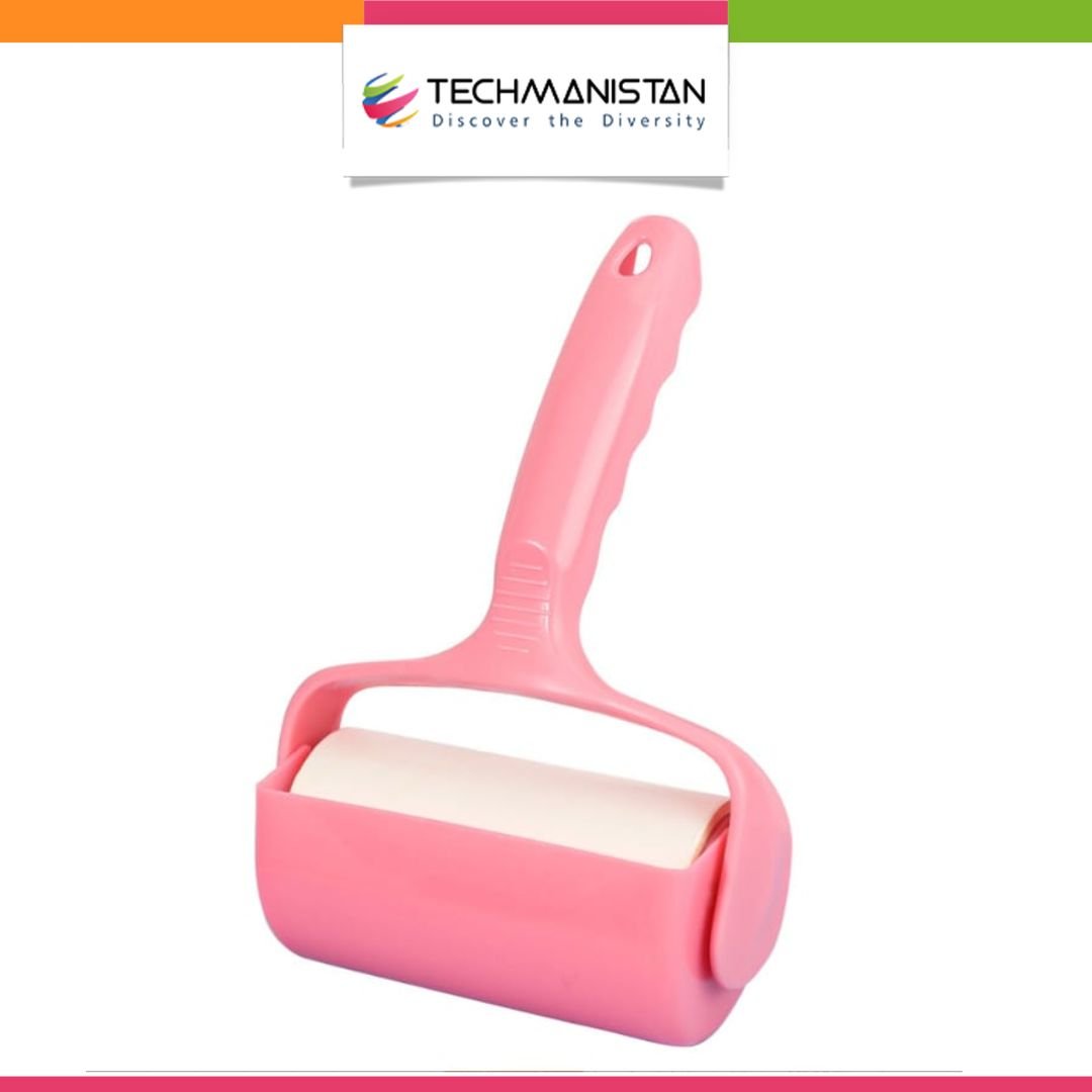 Tearable Clothes Lint Remover Roller Brush - Techmanistan in Pakistan