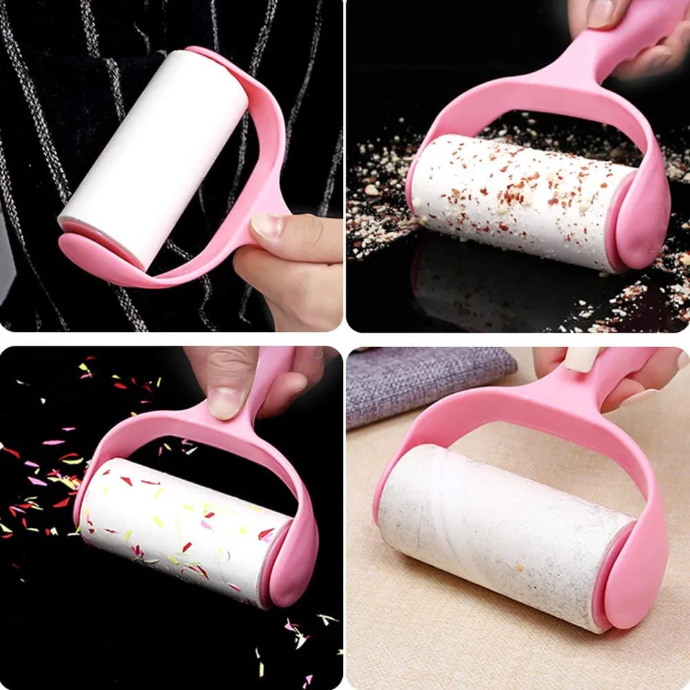 Tearable Clothes Lint Remover Roller Brush - Techmanistan in Pakistan