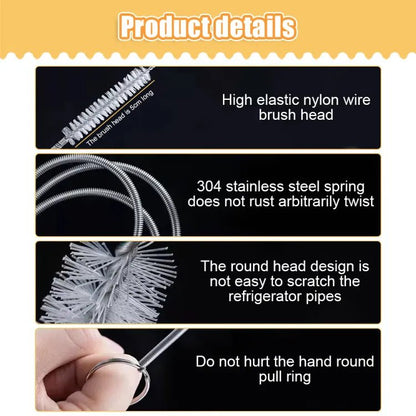 Techmanistan 1M Extra Long Flexible Tube Pipe Cleaner Brush Fridge Cleaning Tool - Techmanistan in Pakistan