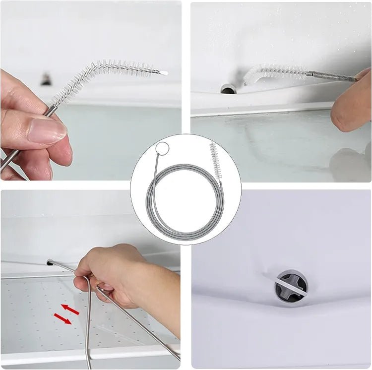 Techmanistan 1M Extra Long Flexible Tube Pipe Cleaner Brush Fridge Cleaning Tool - Techmanistan in Pakistan