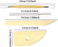 Techmanistan Pack of 8 - Pottery Tool Kit - Techmanistan in Pakistan