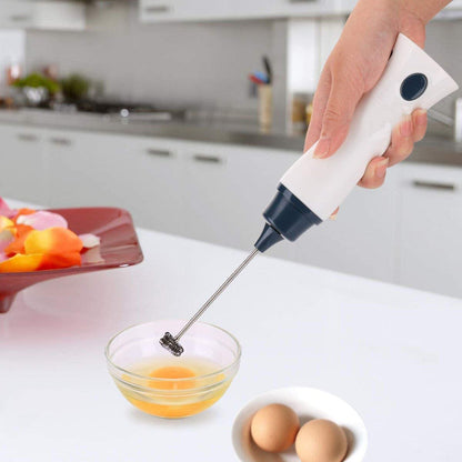 Techmanistan Rechargeable Milk Foamer, Electric Rechargeable Foamer Coffee Beater & Egg Beater, Milk Frother Fryer - Techmanistan in Pakistan