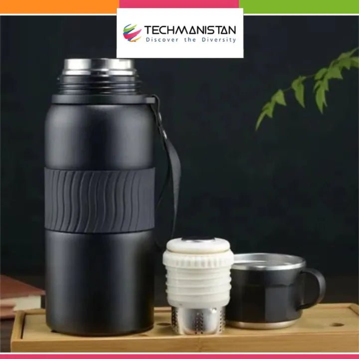 Vacuum Insulated Stainless Steel Sports Water Bottle - Techmanistan in Pakistan