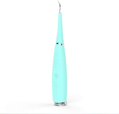 Teeth Cleaning Kit,5 - Working - Level Household Cleaner Brush Whitener Flossers USB Rechargeable Electric Food Scraper - Techmanistan in Pakistan