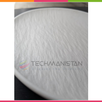 Textured Stoneware Oval Serving Plate - Techmanistan in Pakistan