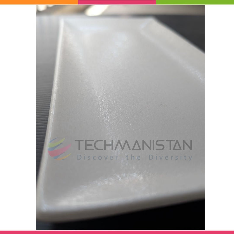 Textured Stoneware Rectangular Serving Plate - Techmanistan in Pakistan