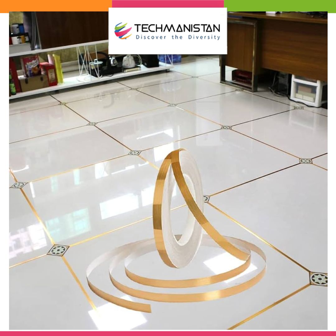 Tile Gap Tape Floor Wall Line Sticker - Techmanistan in Pakistan