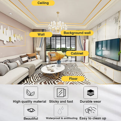 Tile Gap Tape Floor Wall Line Sticker - Techmanistan in Pakistan