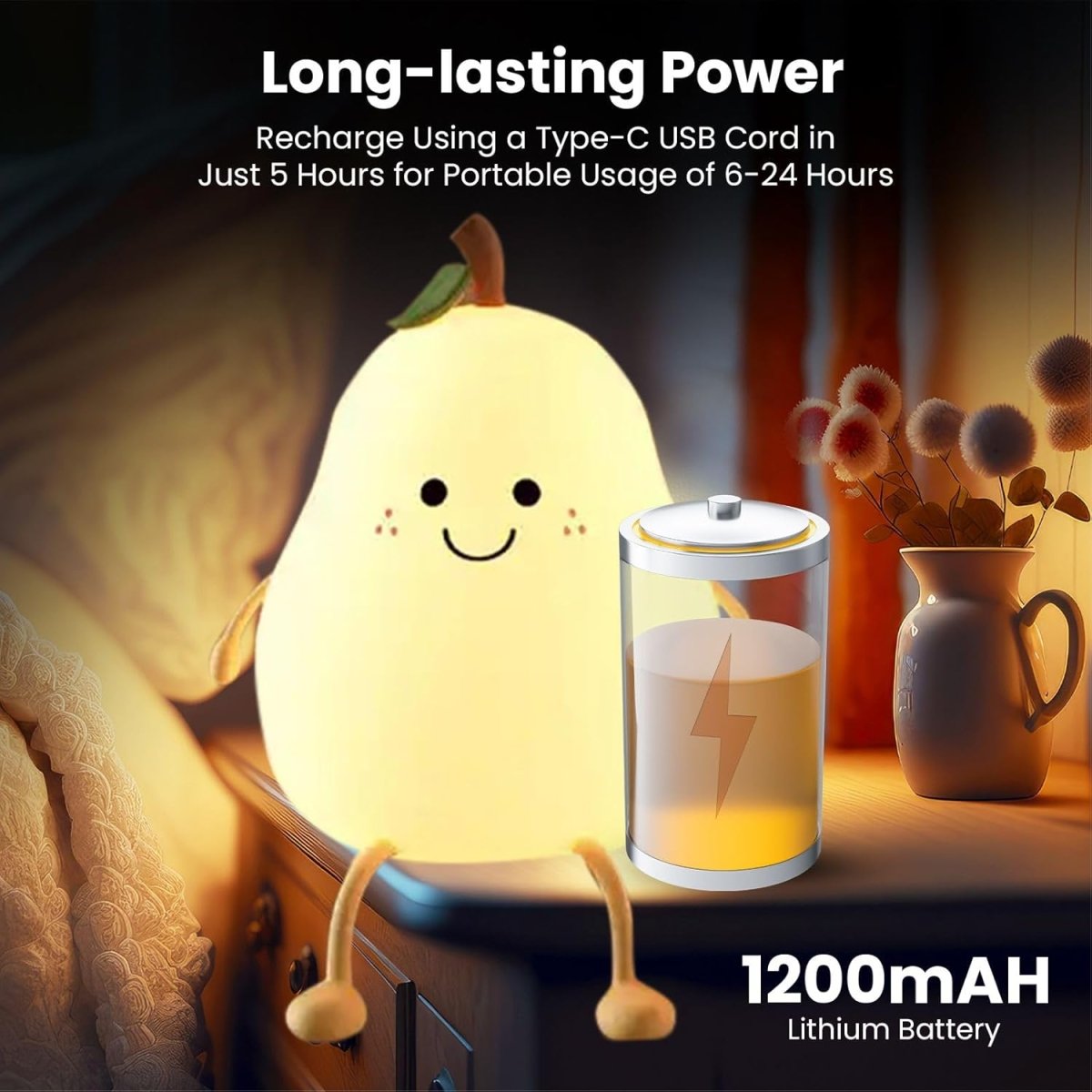 Touch Control Color Changing Night Light - Techmanistan in Pakistan