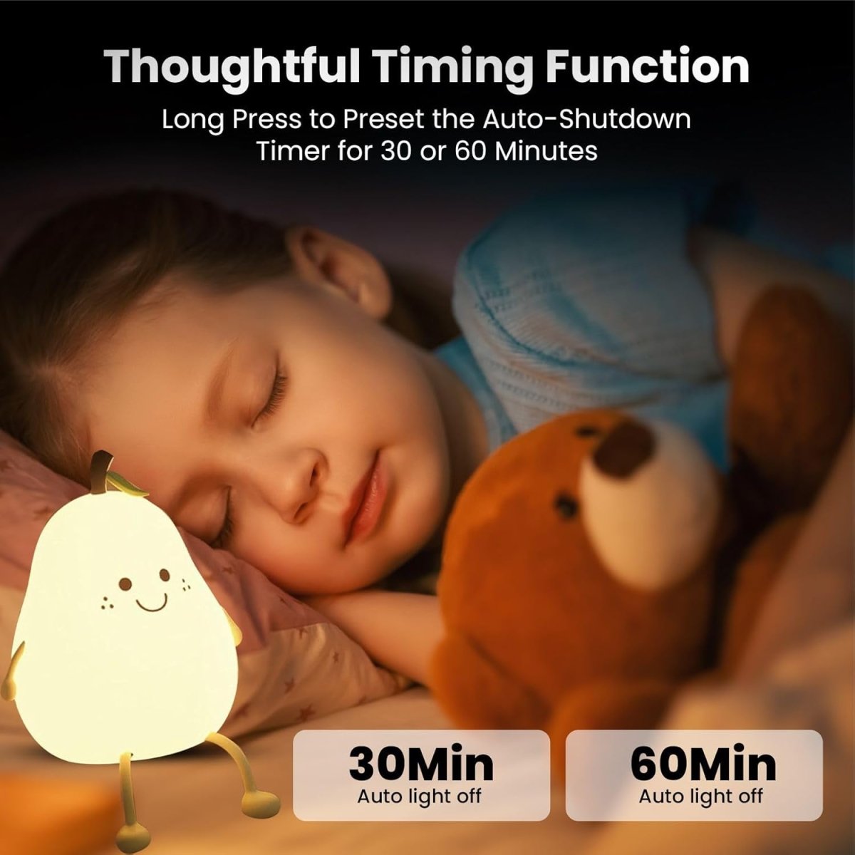 Touch Control Color Changing Night Light - Techmanistan in Pakistan