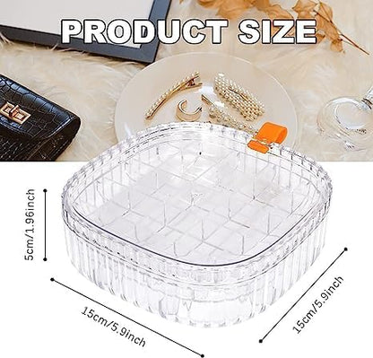 Transparent Jewellery Storage Box