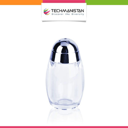 Transparent Acrylic Egg - shaped Salt Dispenser - Techmanistan in Pakistan