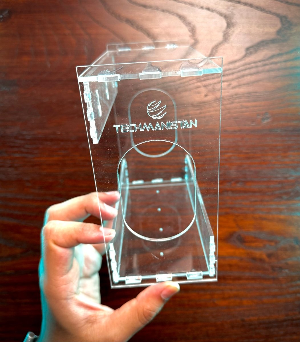 Transparent Acrylic Window Clear Bird Feeders with FREE Birds Feed - Techmanistan in Pakistan