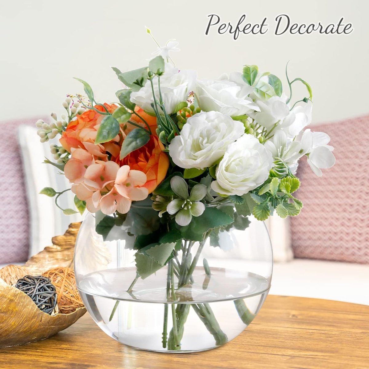 Transparent Decorative Fish Bowl - Techmanistan in Pakistan